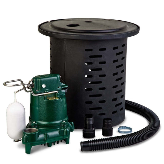 Submersible Crawl Space Pumping System - 115 Volts - 9.7 Amps - 1/2 HP - 24 GPM
