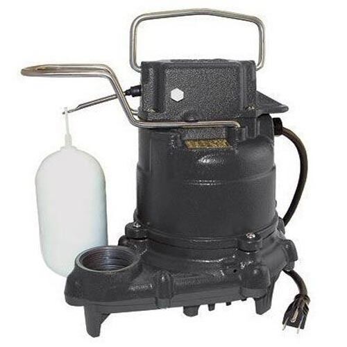 SUMP PUMP Submersible - Electric - 2,580 GPH - .3 Hp Motor - Fits a 12" Opening