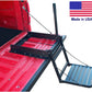 Tailgate Step Ladder - For Trucks w/ Bedcovers - 300 lbs Cap - Hand Rail - Folds
