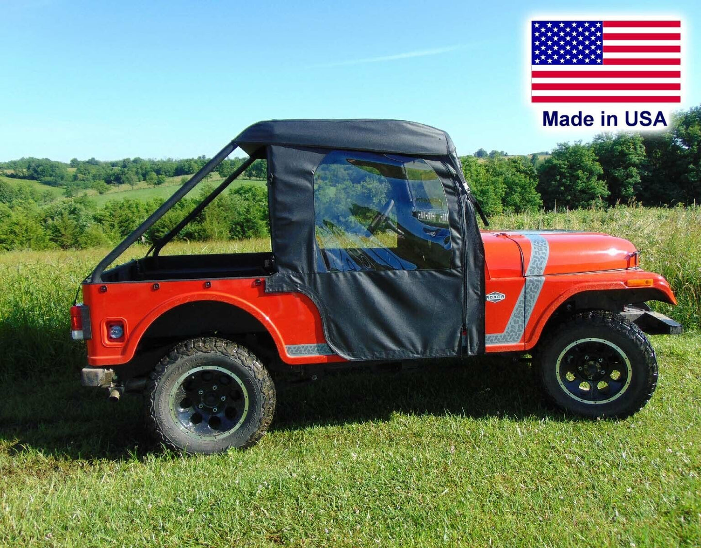 Mahindra Roxor FULL ENCLOSURE - SOLID HARD WINDSHIELD, Roof, Doors, & Rear