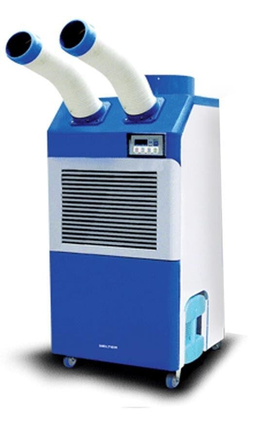 Portable Air Conditioner - 13,200 BTU - 120V - 405 CFM - 1 Phase - Dual Nozzle