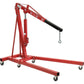 Floor Crane - 4000 lbs Capacity - 2 Ton - Straight Boom - Manual Hydraulic Pump