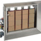 Infrared Natural Gas Heater - 155,000 BTU - 600 CFM - 120 Volts - Commercial