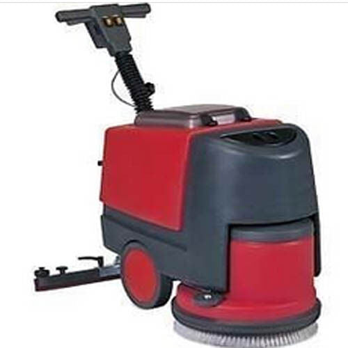Floor Scrubber with Squeegee - 135 RPM - 24 Volt - 1000 Watts - Commercial
