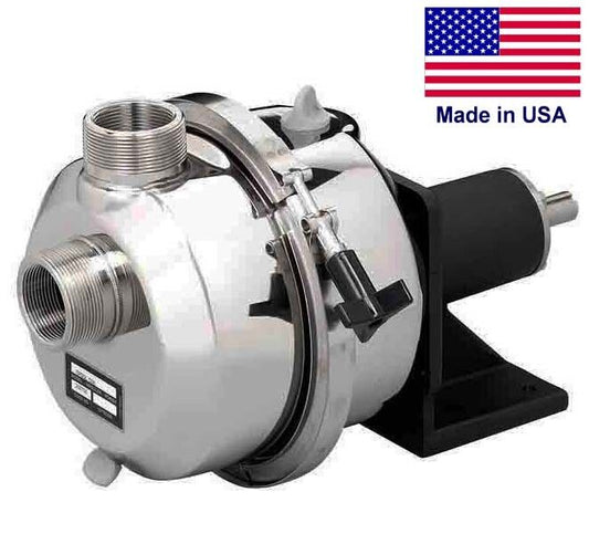 Centrifugal Water Pump - 180 GPM - 1.5" FBSP & 2" MBSP - Self Priming - Potable