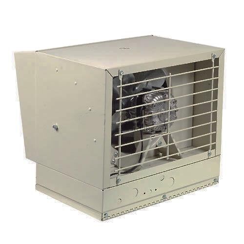 Electric Heater - 480 Volts - 34,100 BTU - 500 CFM - 1 to 3 Phase - Dual Phase