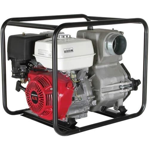 4" Intake/Outlet Trash Pump - 11 HP - Honda GX270 Engine - 150 GPM