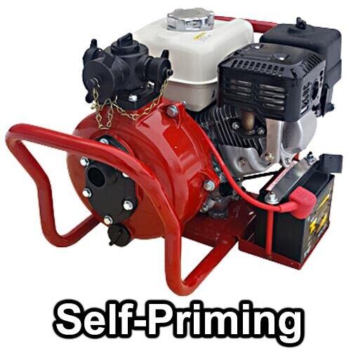 Centrifugal FIRE PUMP - 4500 GPH - 155 PSI - 1.5" In & Multi Discharge - 6 HP