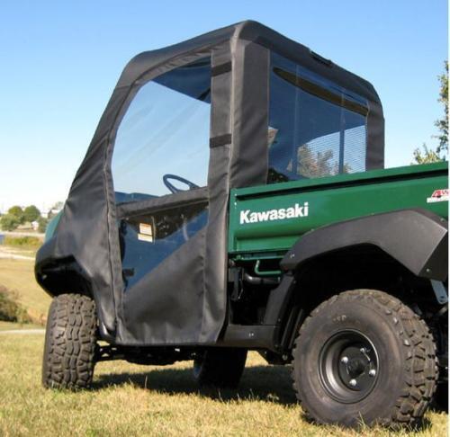 FULL ENCLOSURE for Kawasaki Mule 4000/4010 - VINYL WINDSHIELD, DOORS, REAR, ROOF
