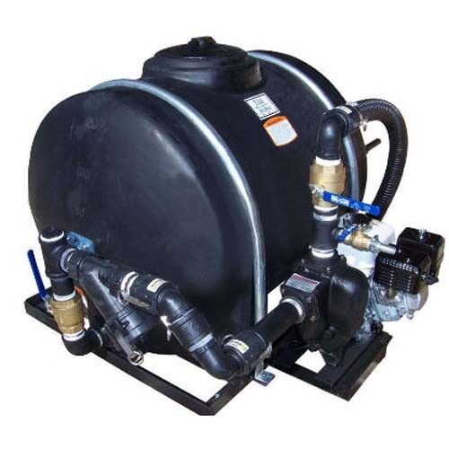 120 Gallon Sealcoating System Sprayer - Hand Agitated - Cast Iron Pump - Compact