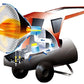 Radiant Heater - 155,000 BTU - 5,000 sqft - 120 V - Diesel - Kerosene - Jet Fuel
