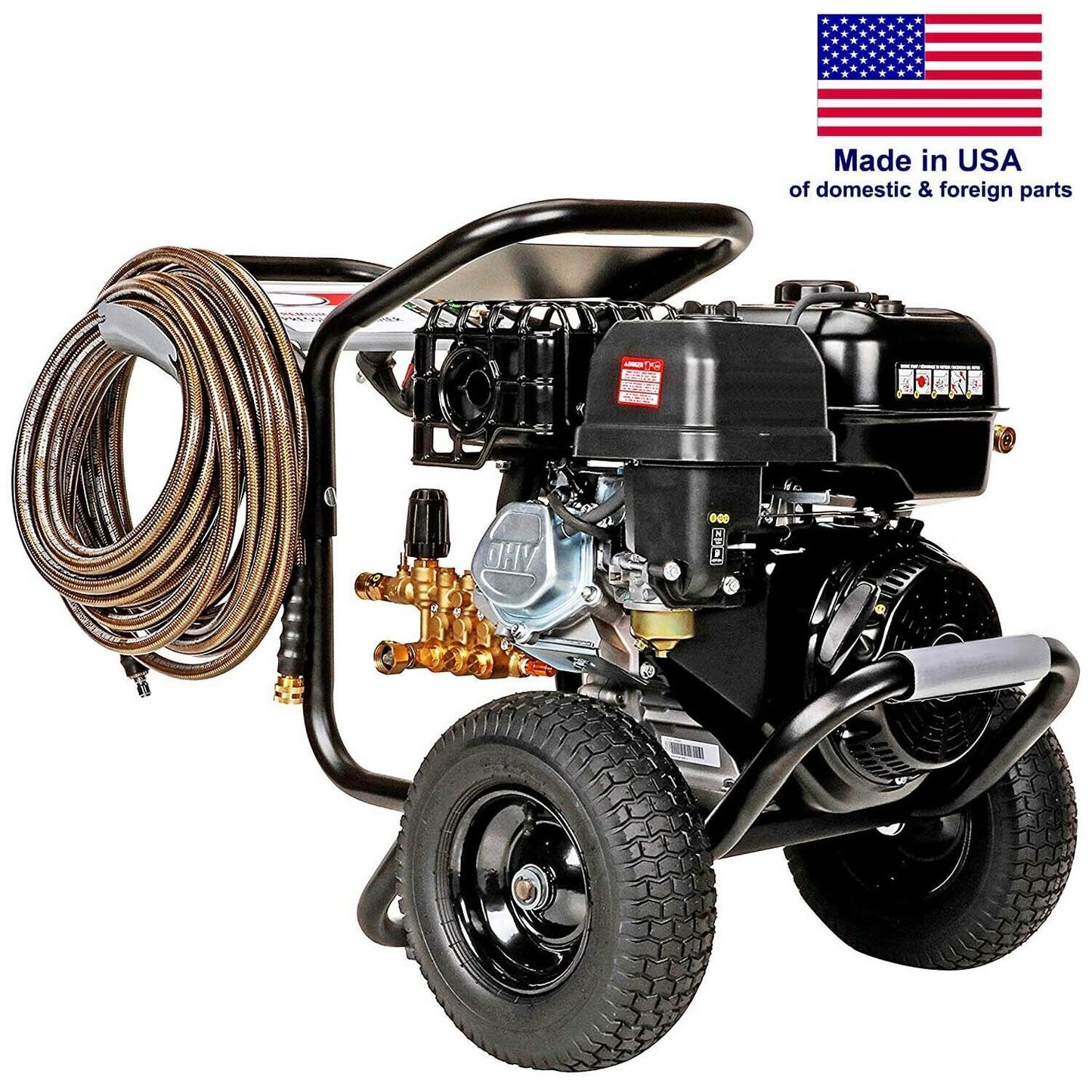 Gas Pressure Washer - Cold Water - 4400 PSI - 4 GPM - CAT Pump