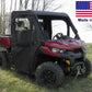 Can-Am Defender Enclosure for EXISTING WINDSHIELD - Roof, Doors, Rear Window