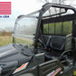 HARD WINDSHIELD for Kubota Sidekick RTV XG850 - Polycarbonate - Commercial