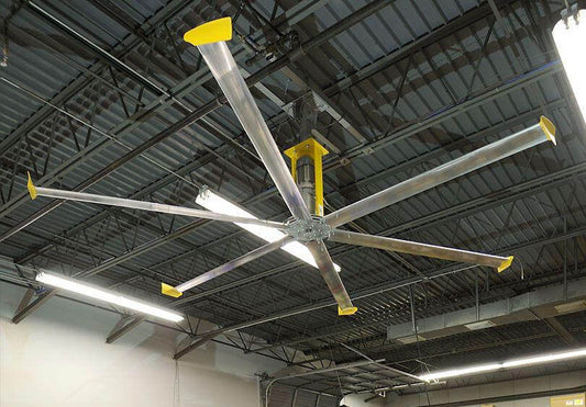 14 ft Ceiling Fan - 115 Volts - Pre Wired - Adjustable Speed - Warehouse - Shop