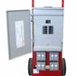 Portable Power Supply Distributor Cart - 240V Input - 120/240V Output - 200 Amp