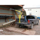 Hand Crank Steel Crane - 2,000 lbs Cap - Truck or Trailer Bed Mounted - 360 Deg