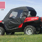 DOORS and REAR WINDOW for Can Am Commander - Soft Material - Withstands Hwy Spd