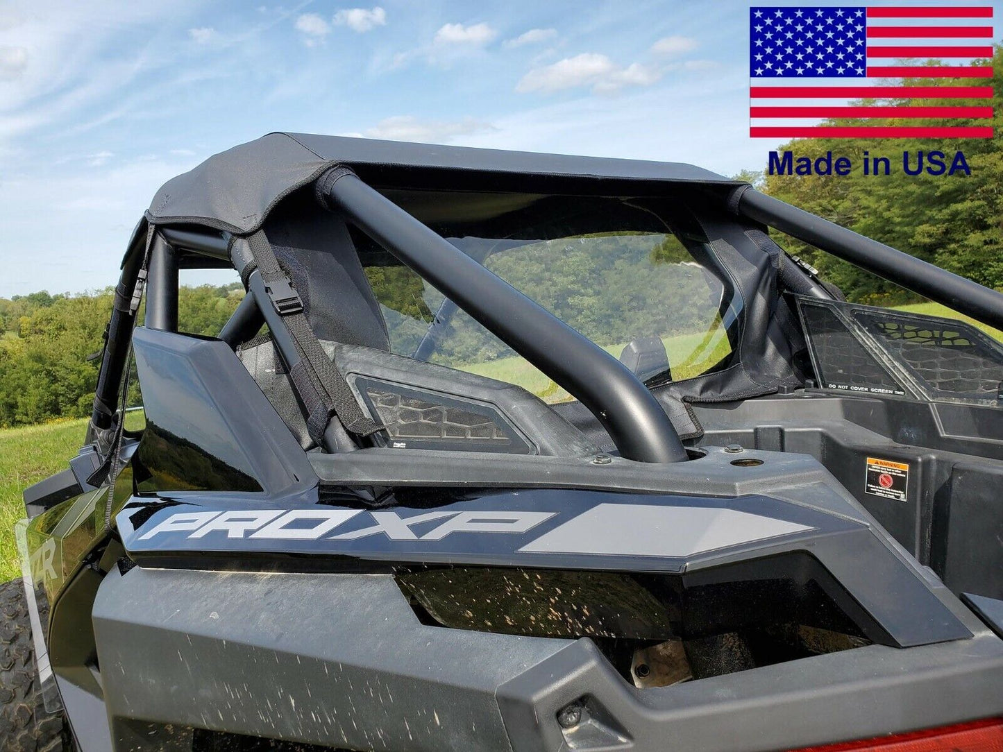 Partial Enclosure for Polaris RZR Pro XP - HARD WINDSHIELD, ROOF, & REAR WINDOW