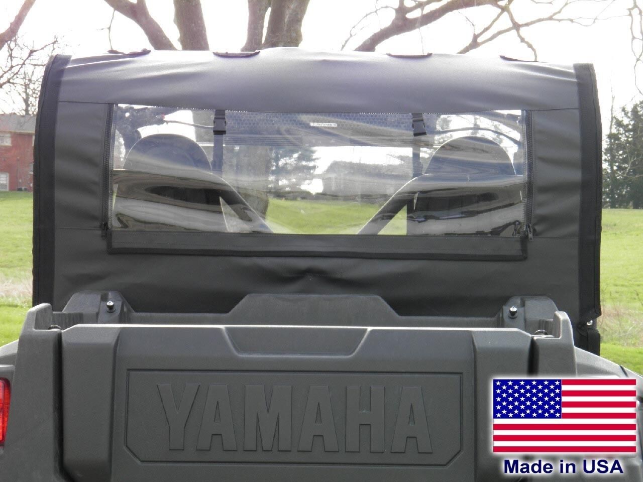 Yamaha Wolverine Mini Cab Enclosure - VINYL WINDSHIELD, ROOF, and REAR WINDOW