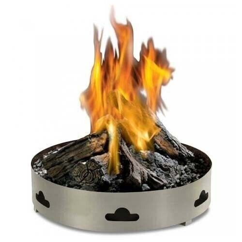 Custom Outdoor Fire Pit - Natural Gas or Propane - 60,000 BTU - Stainless Steel
