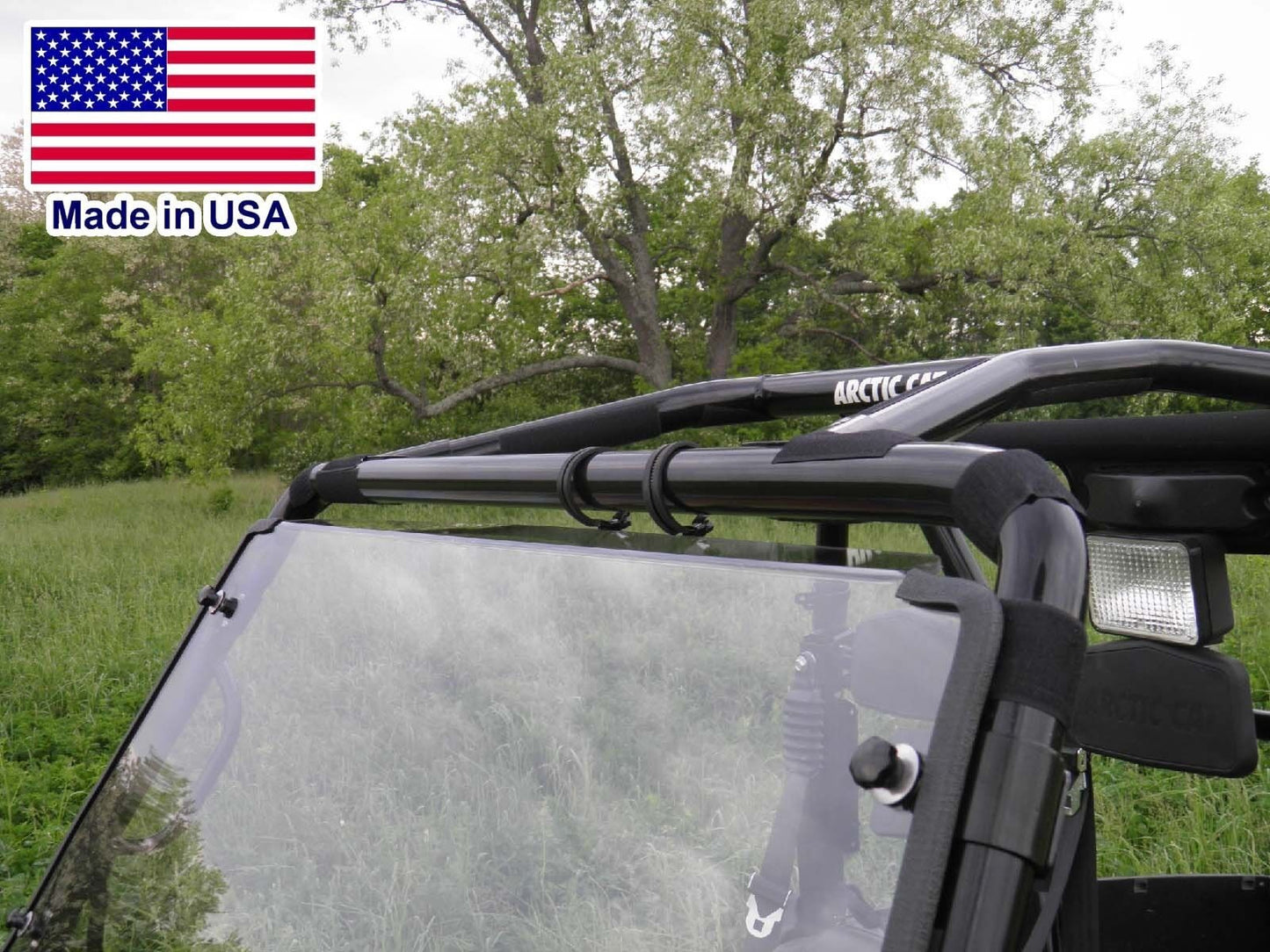 Arctic Cat Prowler HARD WINDSHIELD - Travels Highway Speed - Commercial Duty