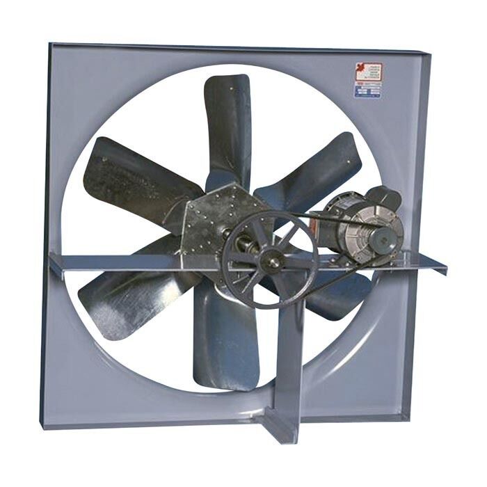 36" Belt Driven Exhast Fan - 14,541 CFM - 1 Ph - 16.6/8.3 Amps - 115/230 Volts