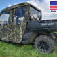 DOORS, REAR WINDOW, and ROOF for Can Am Defender Max - Mossy Oak - Soft Material