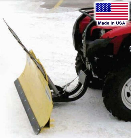 50" ATV SNOW PLOW for Polaris Sportsman - Front Mount - Quick Connect Bracket