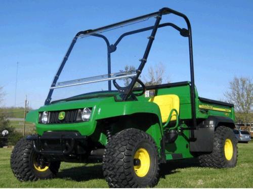 HARD WINDSHIELD for John Deere TS TX & Turf - Travels Highway Speed - Commercial