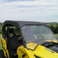HARD WINDSHIELD & ROOF for Can Am Maverick - Soft Material - Withstands Hwy Spds