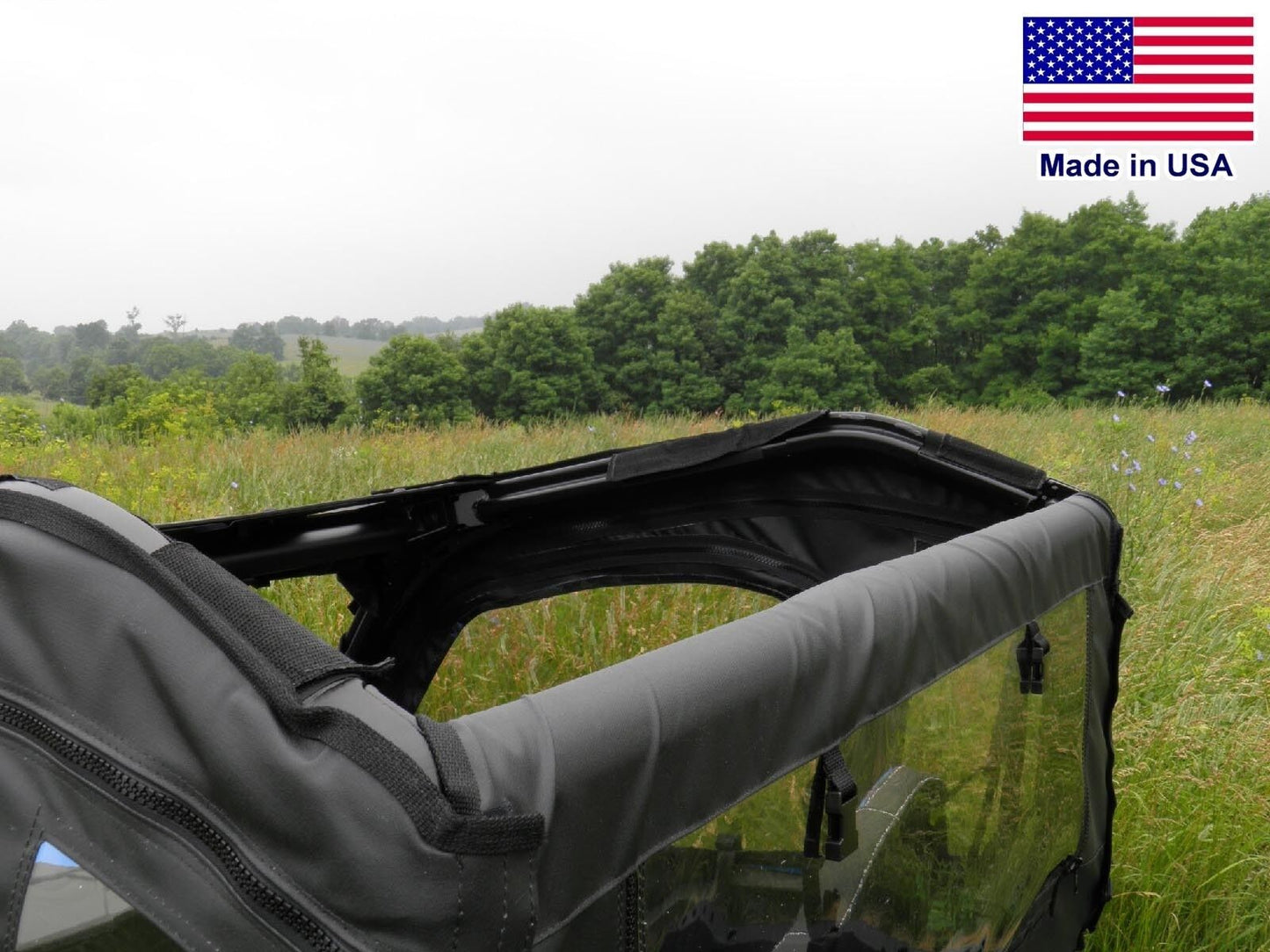 DOORS & REAR WINDOW for Polaris General -Soft Material - Withstands Hwy Speed