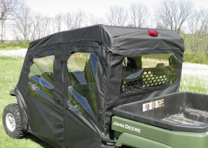 Full Cab for John Deere XUV 550 S4 - VINYL WINDSHIELD, Doors, Rear Window, Roof