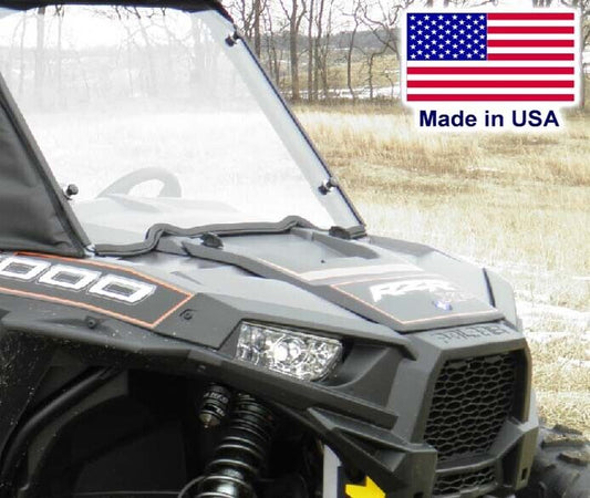 Hard Windshield for Polaris RZR 1000 - Polycarbonate - Withstands Highway Speeds