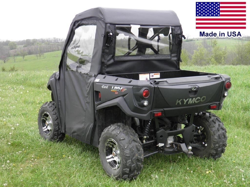 Kymco 450 Full Enclosure - HARD WINDSHIELD - Roof - Doors - Rear Window