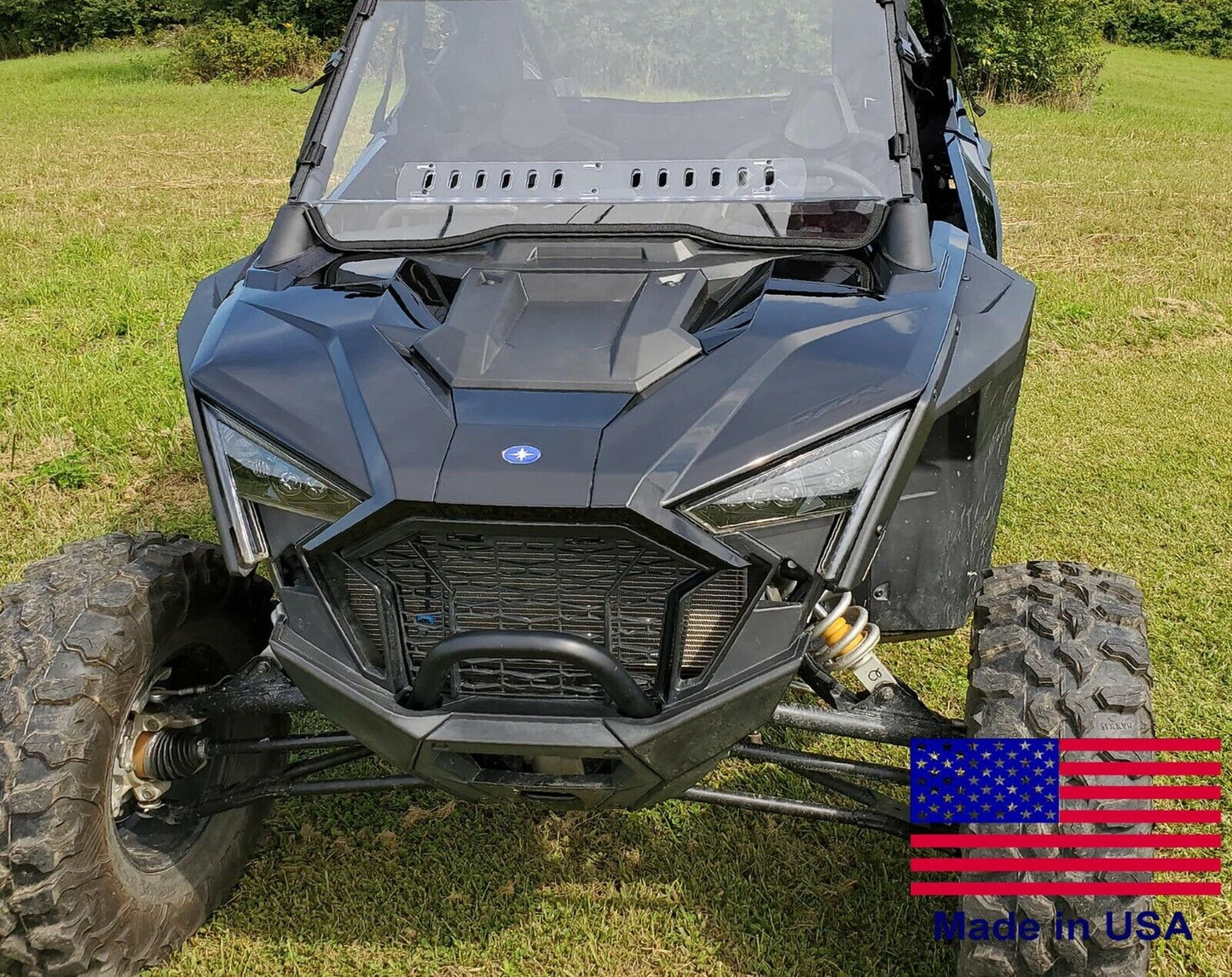 Hard Windshield for Polaris RZR PRO XP - Polycarbonate - Withstands Hwy Speeds