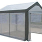 8' W x 10' L x 8' H - Greenhouse - STEEL FRAME - Built in Vents - Walk In