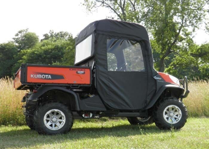 DOORS & REAR WINDOW for Kubota RTV X1120D / X900 - Soft - Puncture Proof