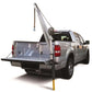 Truck CRANE & Receiver Hitch - 20ft Strap - 700 lbs Capacity - 4ft Boom - Manual