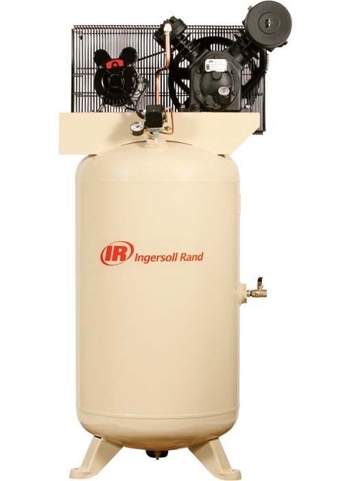 Air Compressor & Start Kit - 80 Gallon - 200V - 5 HP - 175 PSI - 3 Ph - 14.7 CFM