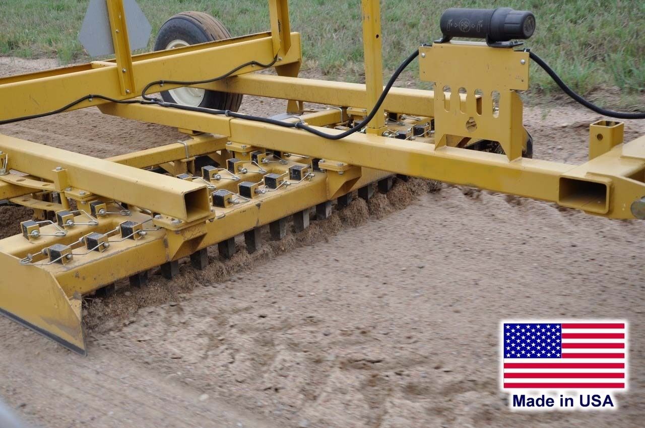 8 ft GRADER / DRAG - 3 Point Hitch - CAT 2 or 3 - 60 to 70 HP Req - Rear Magnet