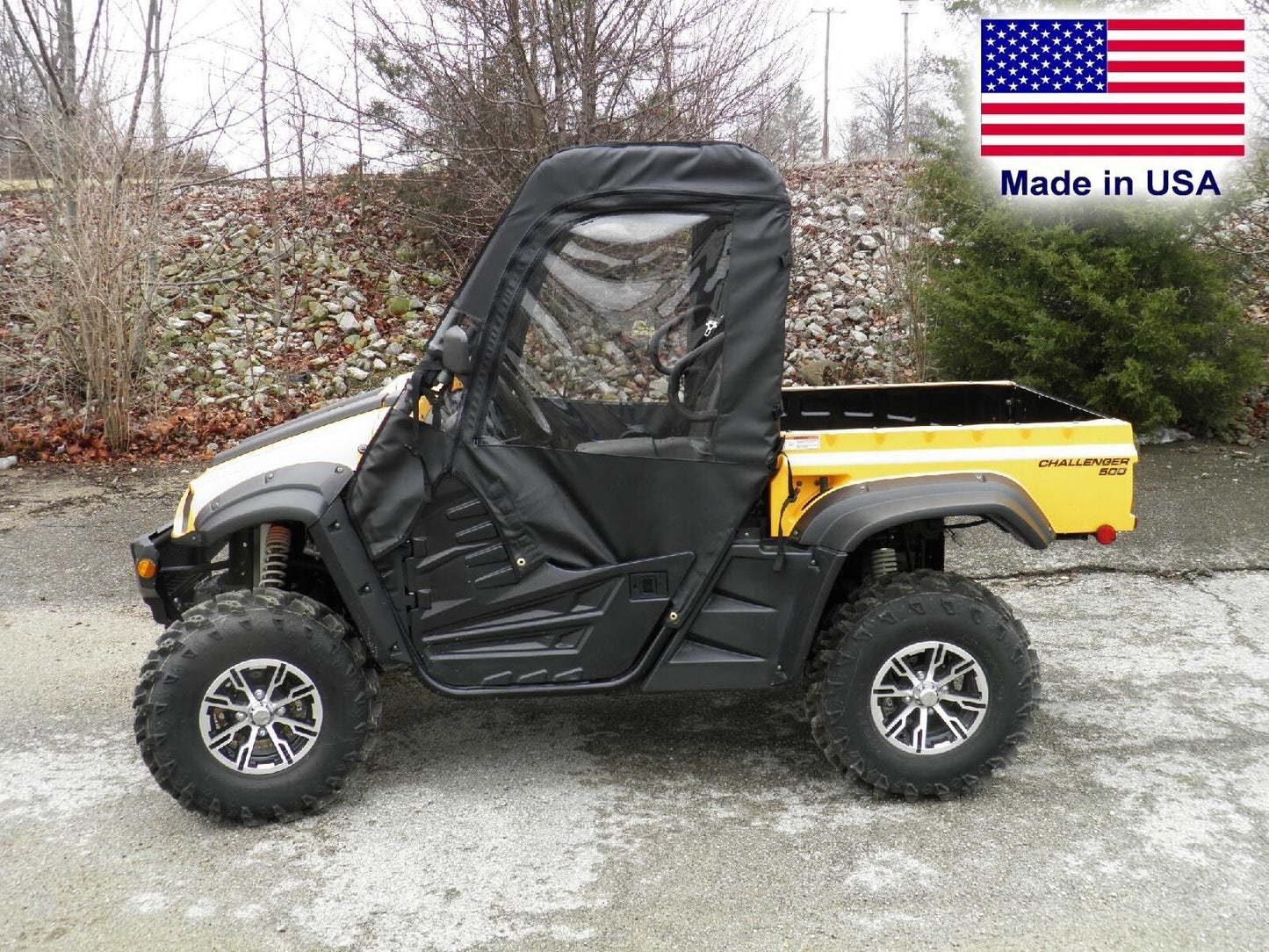 DOORS and REAR WINDOW for Cub Cadet Challenger - Soft - Puncture Proof