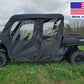 FULL DOORS for Can Am Defender Max - Soft Material - Withstands Highway Speeds