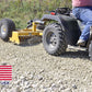 4 ft Driveway GRADER & MAGNET - Clevis Hitch - ATV UTV ROV & Mower Compatible