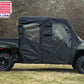 DOORS and REAR WINDOW for Polaris Crew - Soft Material - Vinyl Windshield