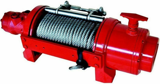 Hydraulic Winch - 12,500 or 17,500 LBS - Inc Accessories - Balance Valve/Tension