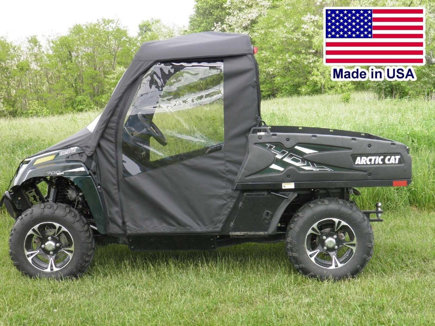 Arctic Cat Prowler Full Enclosure - Vinyl Windshield, Roof, Doors, Rear Window