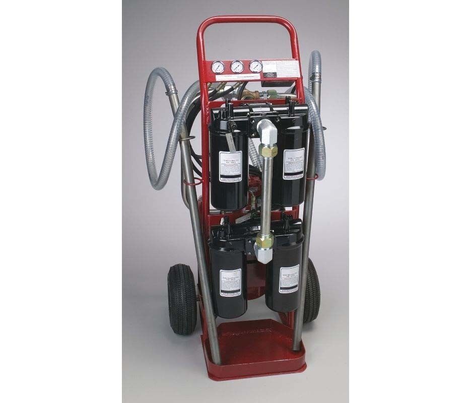 Hydraulic Filter System - Hand Truck - 1 1/2 HP - 115 Volts - 15.2 Amp - 120 PSI