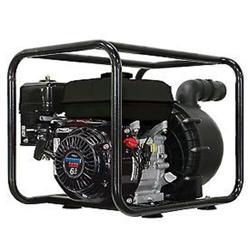 26' Suction 2" Nylon Transfer Water Pump - 6.5HP 200GPM - 200CC Engine No Solids