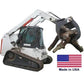 84" Log, Brush & Rock Grappler for Skid Steer - 3000 Hydraulic Cylinder T1 Steel